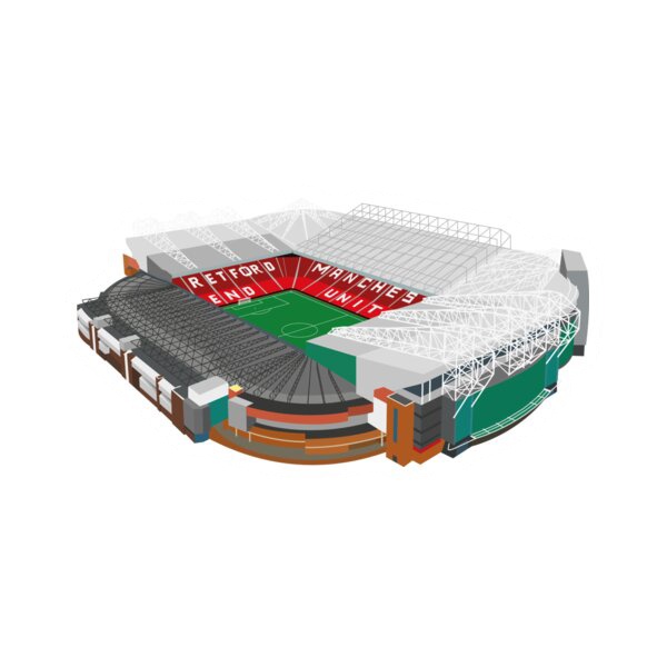 Bộ 16 stcker hình dán Manchester United, hình dán sticker bóng đá, hình dán laptop, hình đán nón bảo hiểm