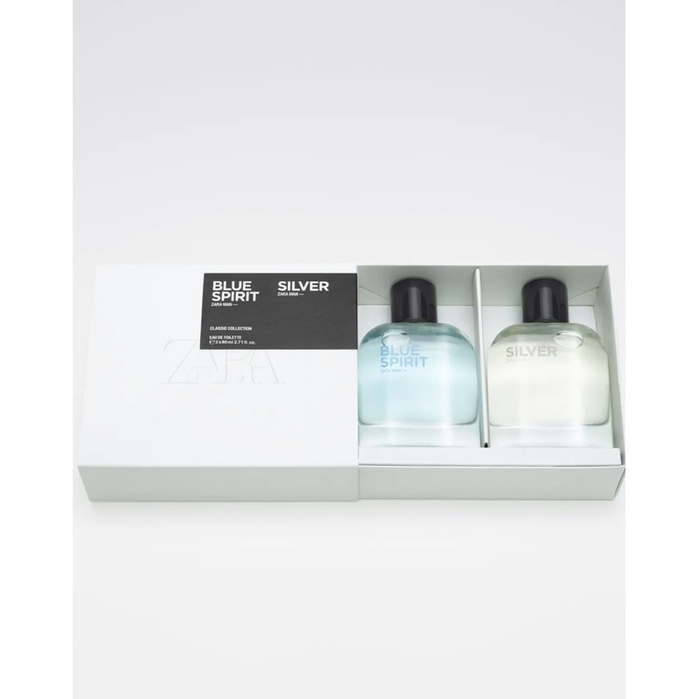 Set Nước Hoa Nam Zara Man Blue & Silver, Man Gold & Uomo