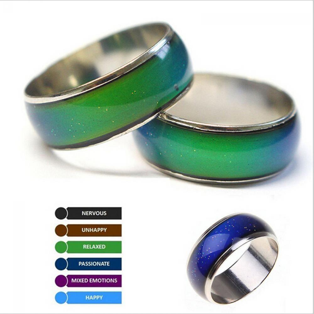 Nhẫn Unisex Điều Khiển Nhiệt Độ Tâm Trạng