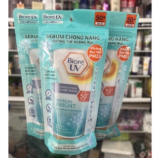 Serum chống nắng Biore UV Anti Pollution Body Care Refresh Bright SPF 50/PA+++ 150ml