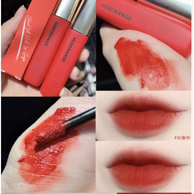 Son Môi Son Lì HERORANGE Domestics Lipstick Makeup Lip Glaze Clouds Niche Brand