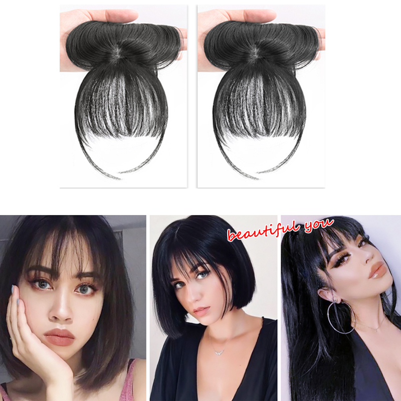 Tóc Giả 3D Bằng Sợi Tổng Hợp Màu Trắng Có Mái Che Chịu Nhiệt Độ Cao