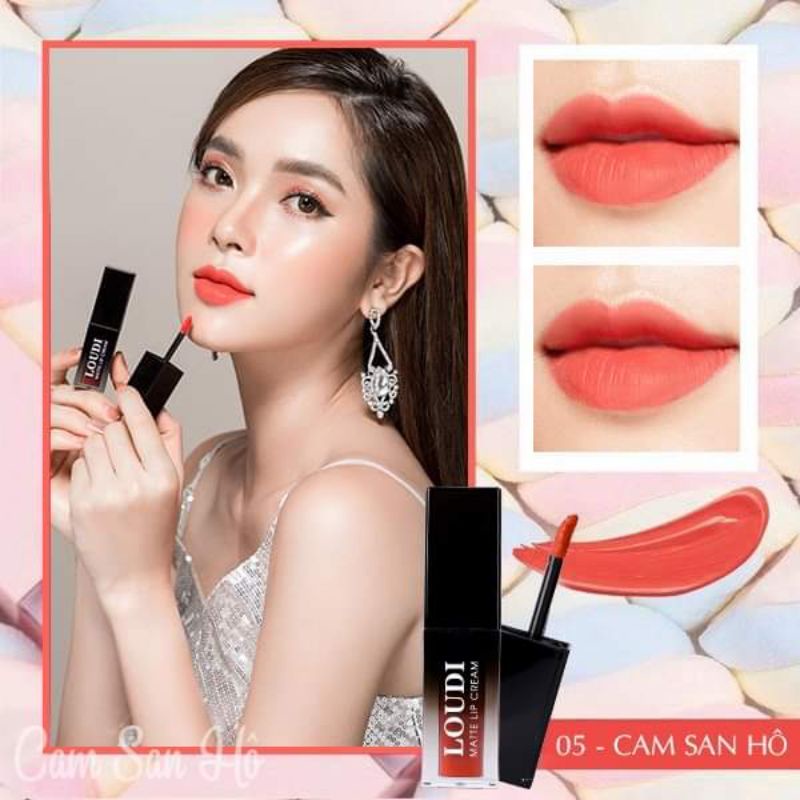 SON LOUDI 8 MÀU_ĐỎ LOUDI