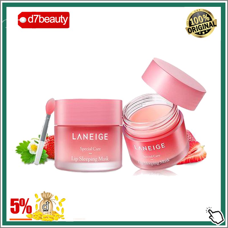 [3g/20g]Mặt nạ ngủ môi Laneige Lip Mask 3g/20g💋Duy trì và dưỡng ẩm cho làn môi🔥Bán chạy🔥