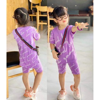 (20kg -40kg) ĐỒ BỘ BÉ GÁI SIZE ĐẠI. CHẤT COTTON 4 CHIỀU