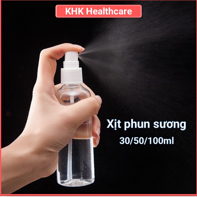 Lọ chiết mỹ phẩm phun sương 50ml/100ml tiện lợi
