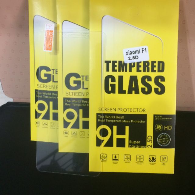 Bộ 3 kính cường lực cao cấp cho Xiaomi pocophone f1