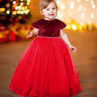 ĐẦM CÔNG CHÚA SIÊU SANG CHO BÉ DIỆN NOEL LỄ TẾT SINH NHẬT