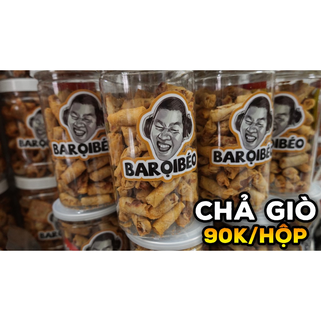 [Mã 77FMCGSALE1 giảm 10% đơn 250K] Chả Giò Mini Chiên Giòn Thầy Giáo Ba hủ PET 300gr