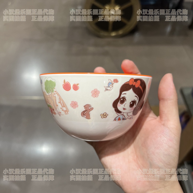 Đĩa Ăn Cơm Nhỏ Bằng Nhựa resin Hình disney disney elsa mickey stitch Công Chúa Dễ Thương Cho Trẻ Em