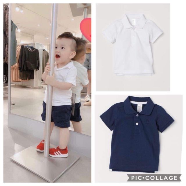 Áo phông có cổ polo zara