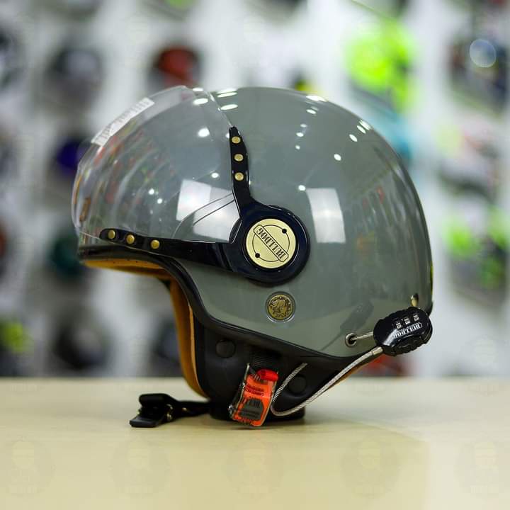 MŨ BẢO HIỂM 3/4 BULLDOG POM - POC HELMETS (Tặng Khóa chống trộm)