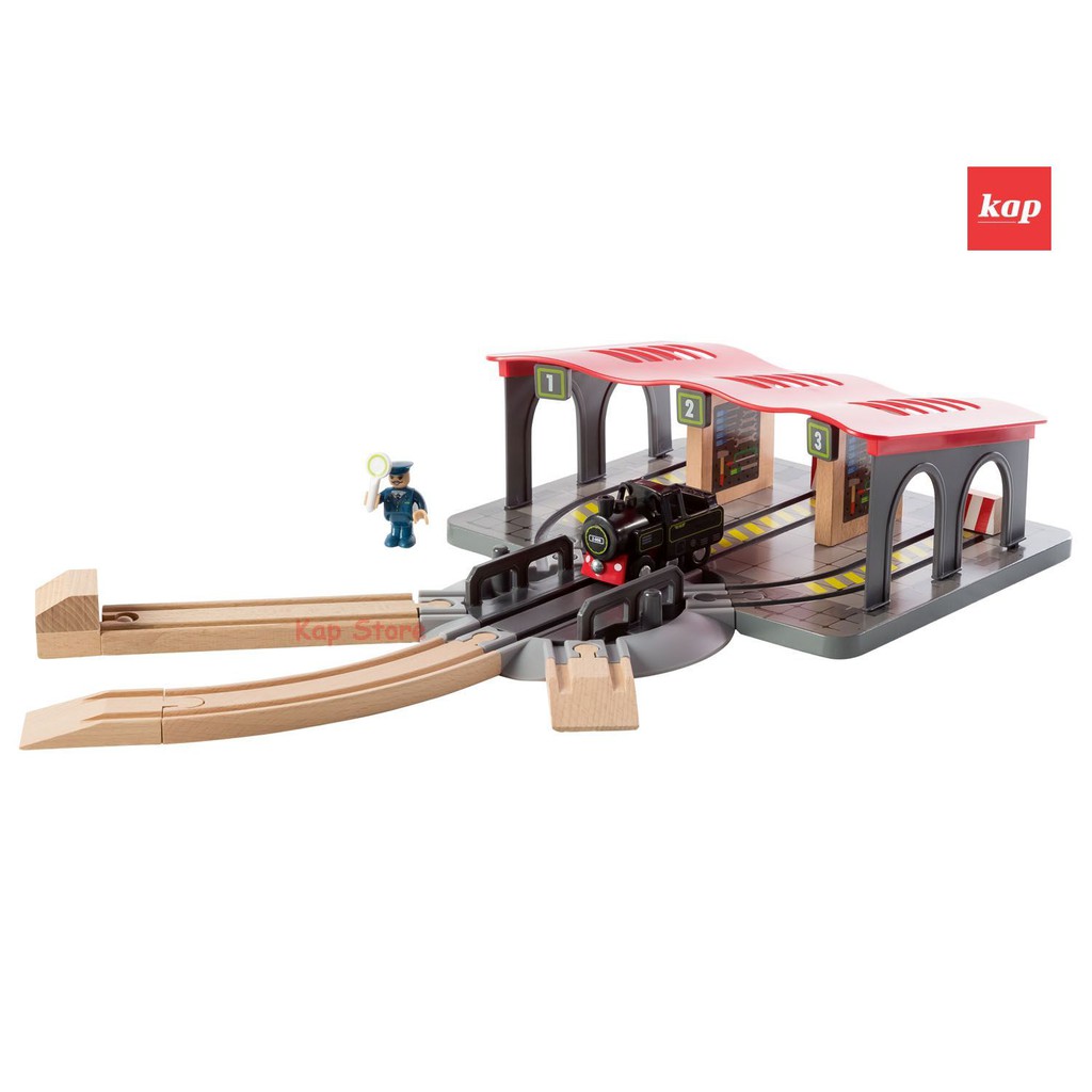 Bộ nhà ga bảo trì xe lửa 13 chi tiết