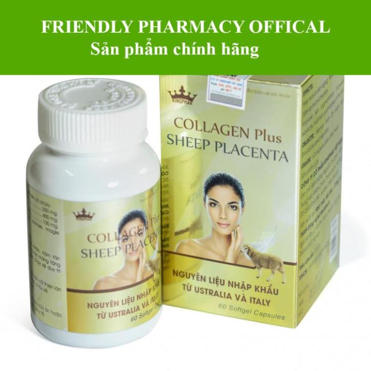 Viên uống Collagen Plus Sheep Placenta – Hỗ trợ làm đẹp da, chống lão hóa
