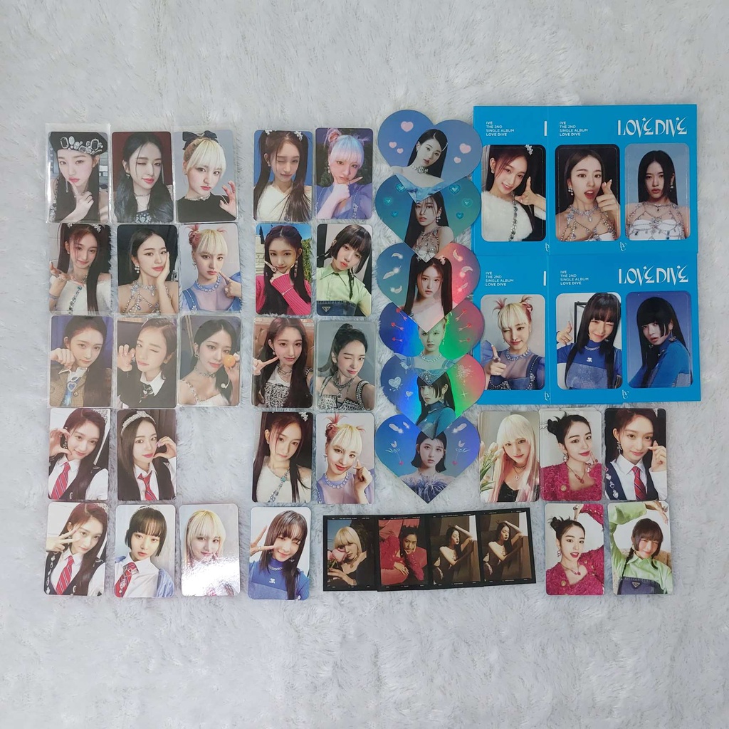 Album Ảnh PC Hình Thần Tình Yêu Lặn Chính Thức Màu Đỏ Hồng Xanh Dương Phiên Bản. Ốp Lưng In Họa Tiết Dành Cho Điện Thoại Wonyoung Leeseo Yujin Liz Rei Gaeul