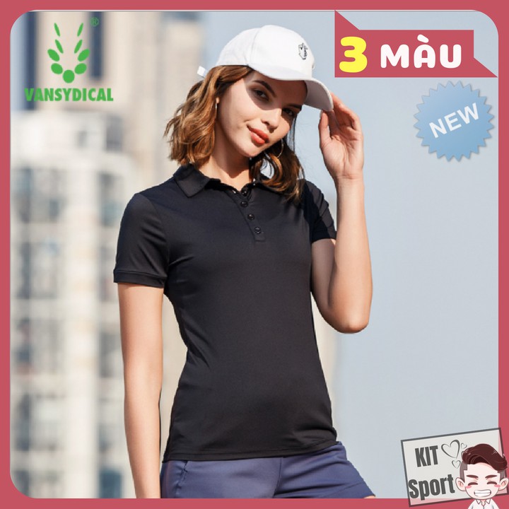 Áo thể thao nữ Basic Polo (Áo thun nữ) II Hiệu Vansydical Việt Nam