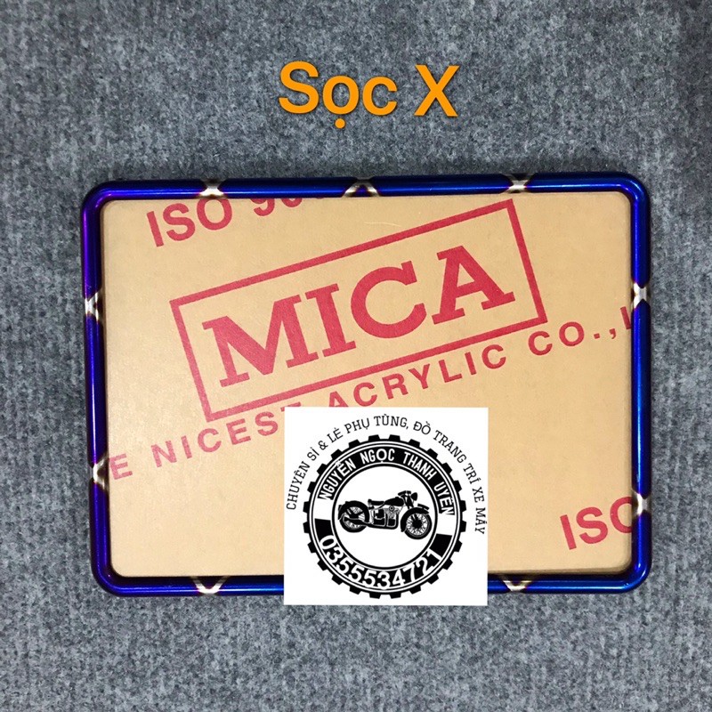 KHUNG BẢN SỐ XE MÁY KIỂU TITAN