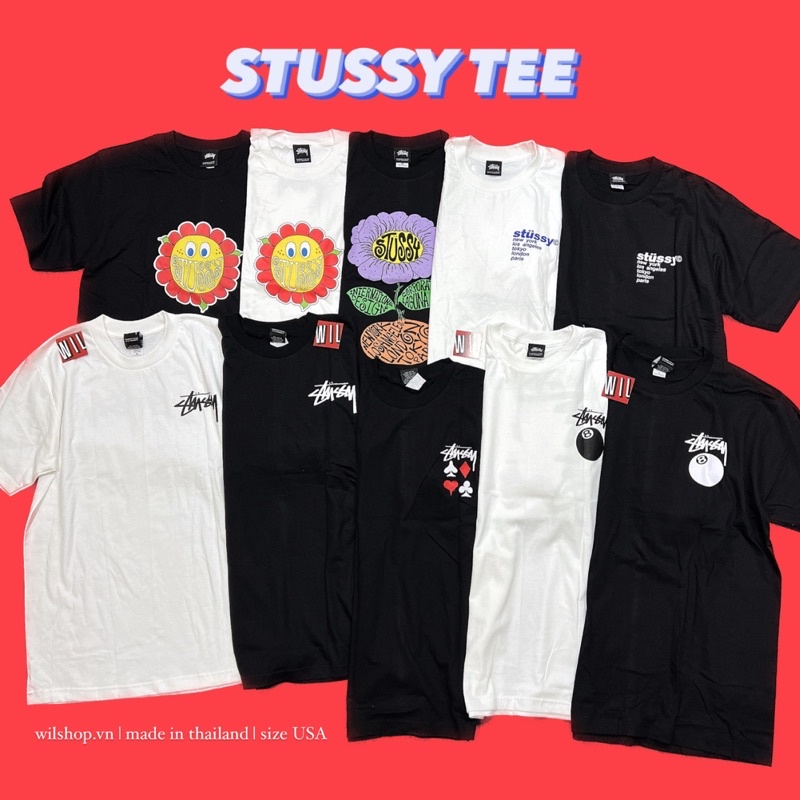 ÁO STUSSY - ÁO UNISEX SIZE USA