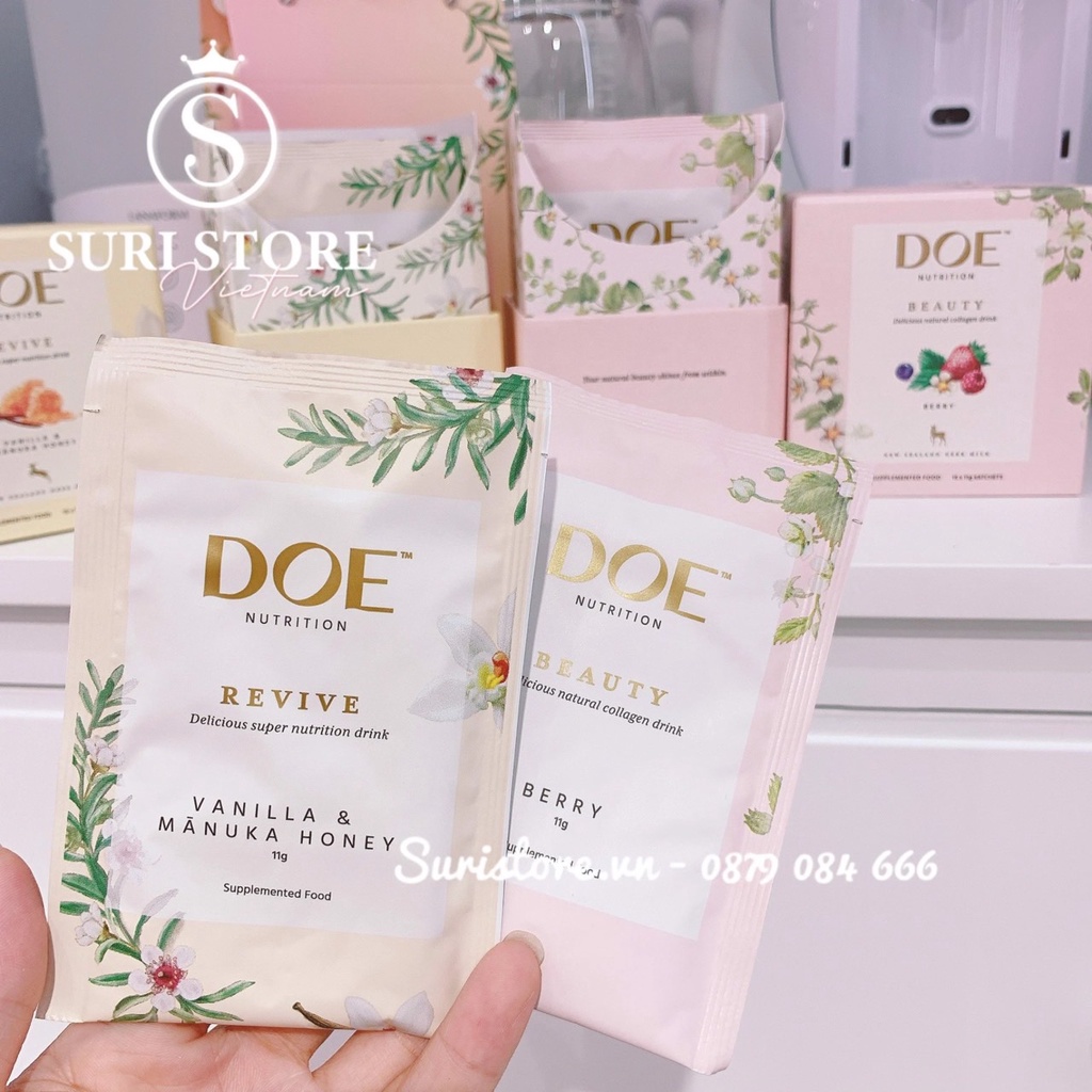 ￼Bộ sản phẩm sữa hươu Pamu DOE Nutrition