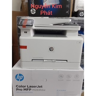 Máy in đa chức năng hp color laserjet pro m283fdw