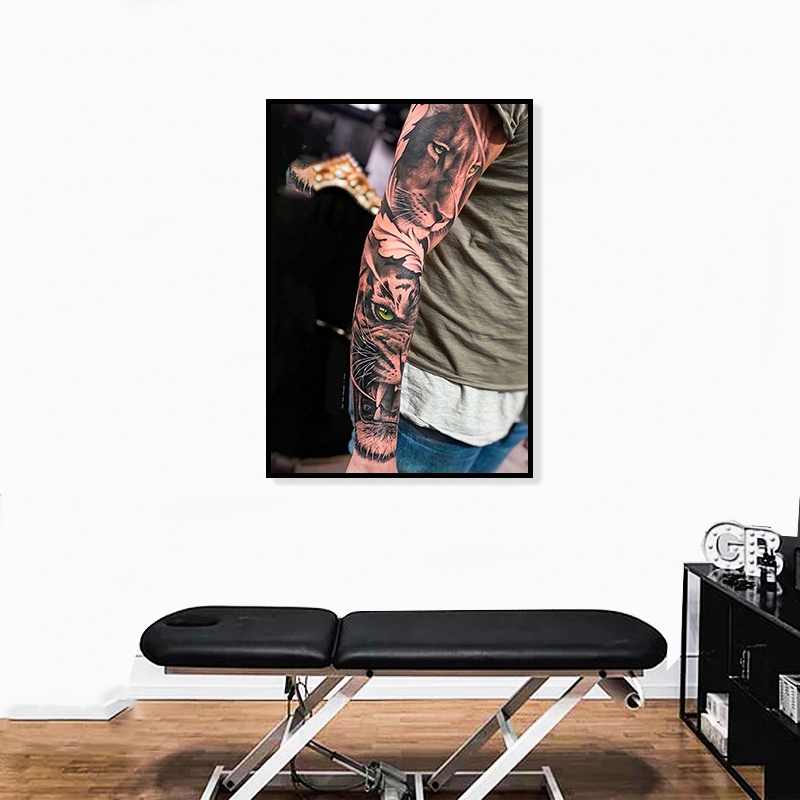 Tranh Hình Xăm - Tranh Tattoo Trang Trí Tiệm Xăm Tattoo