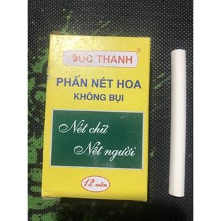 Hộp 10 Viên Phấn Trắng Nét Hoa Đức Thanh