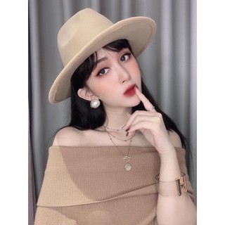 Mũ fedora dạ/nỉ sang chảnh