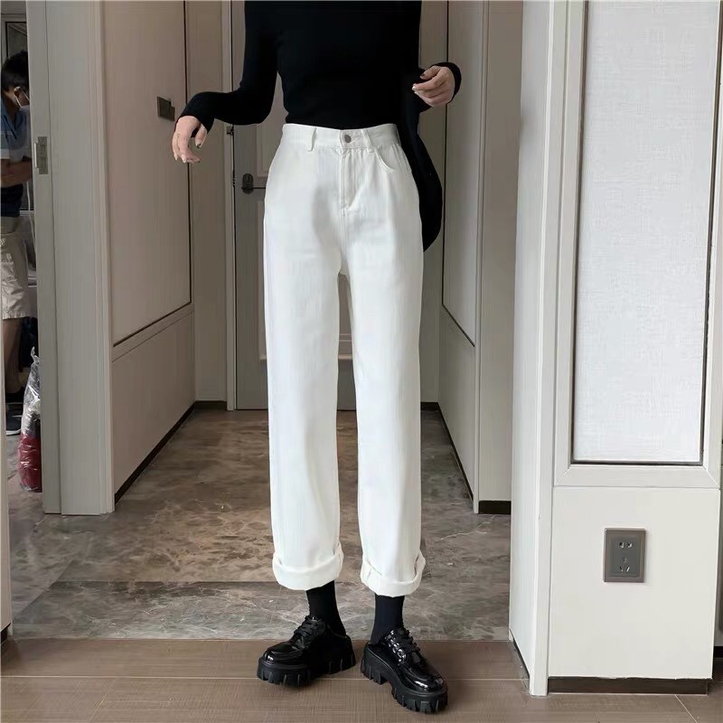 quần Jeans lửng phong cách