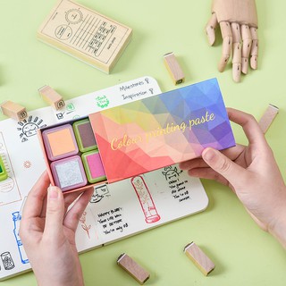 Mực đóng dấu để DIY 16 màu