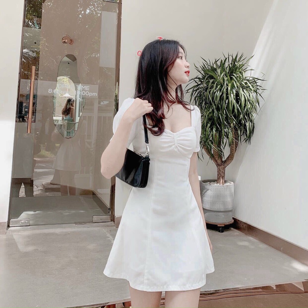 Đầm Chíp Ngực 3 màu - D0356