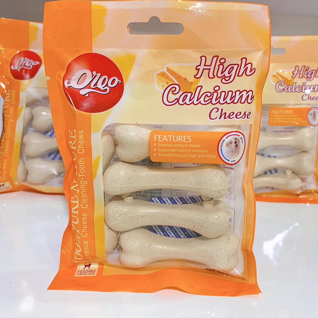 Xương Gặm Sạch Răng Cho Chó Orgo Thơm Miệng Bổ Sung Canxi Cho Chó