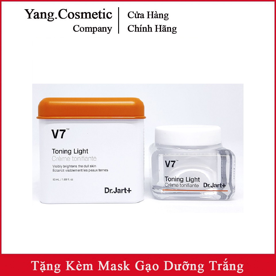 [Mẫu Mới Date 2022] Kem Dưỡng Trắng Da V7 Toning Light 50ml