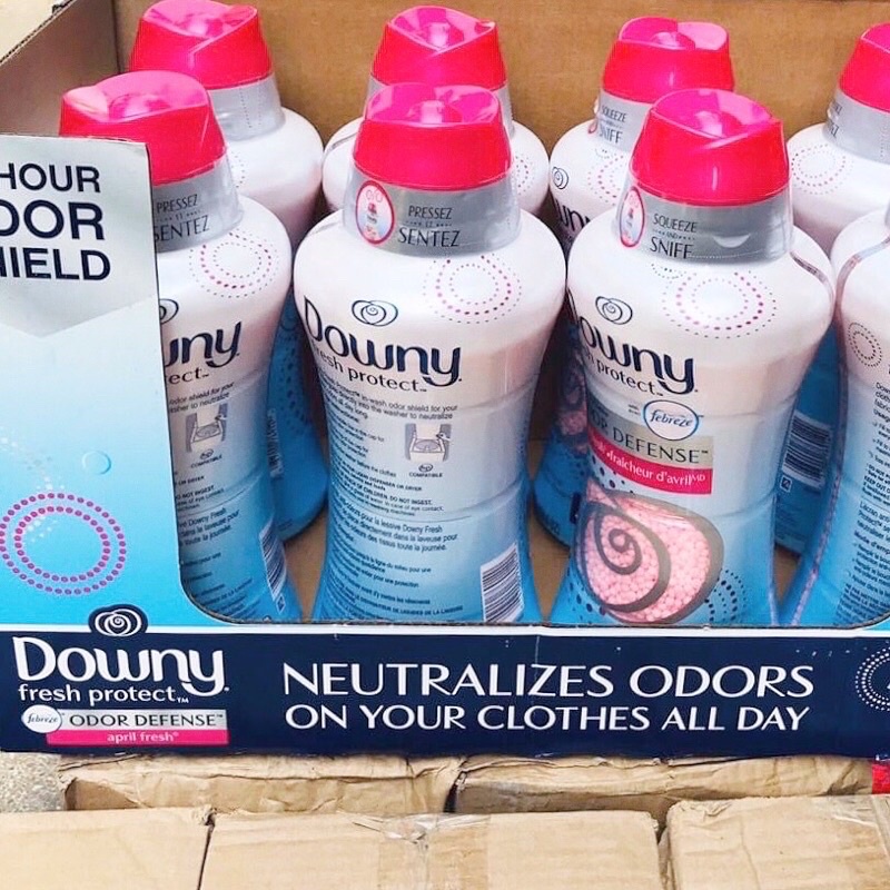 Hạt xả viên xả Downy Hồng & Xanh Fresh Protect - Unstopables Mỹ 1.06kg