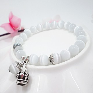 Vòng tay charm vương miện