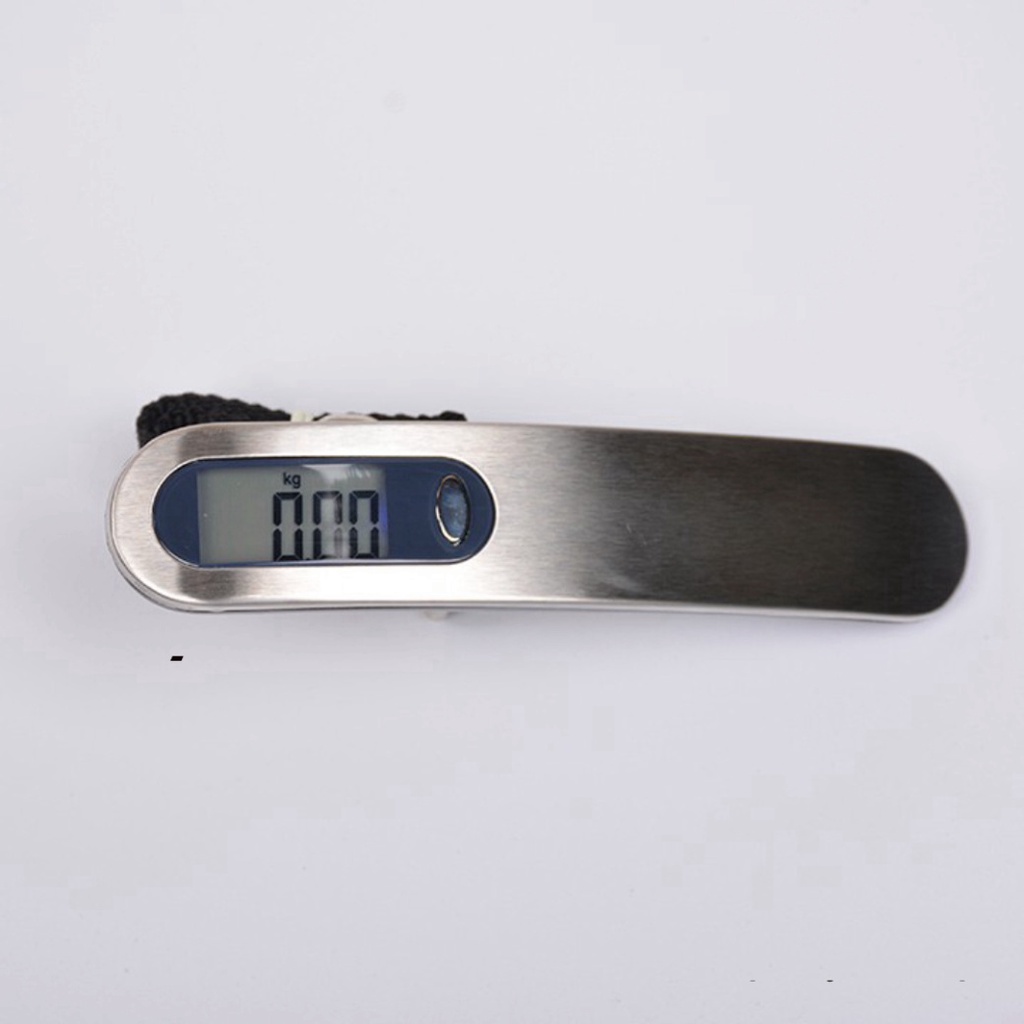 Cân điện tử mini cầm tay MAX 50kg đi chợ hành lý cao cấp thế hệ mới TẶNG kèm pin – Cân treo điện tử mini