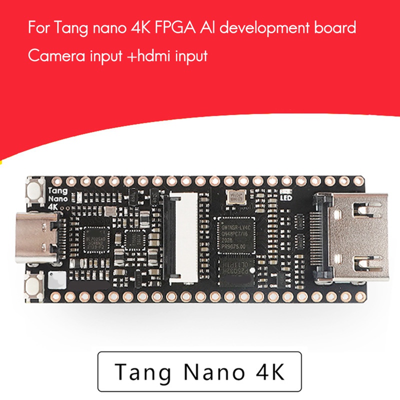 Bảng Mạch Nano 4K GW1NSR-LV4C Cortex-M3 Gaoyun FPGA GoAI Hỗ Trợ Camera OV2640