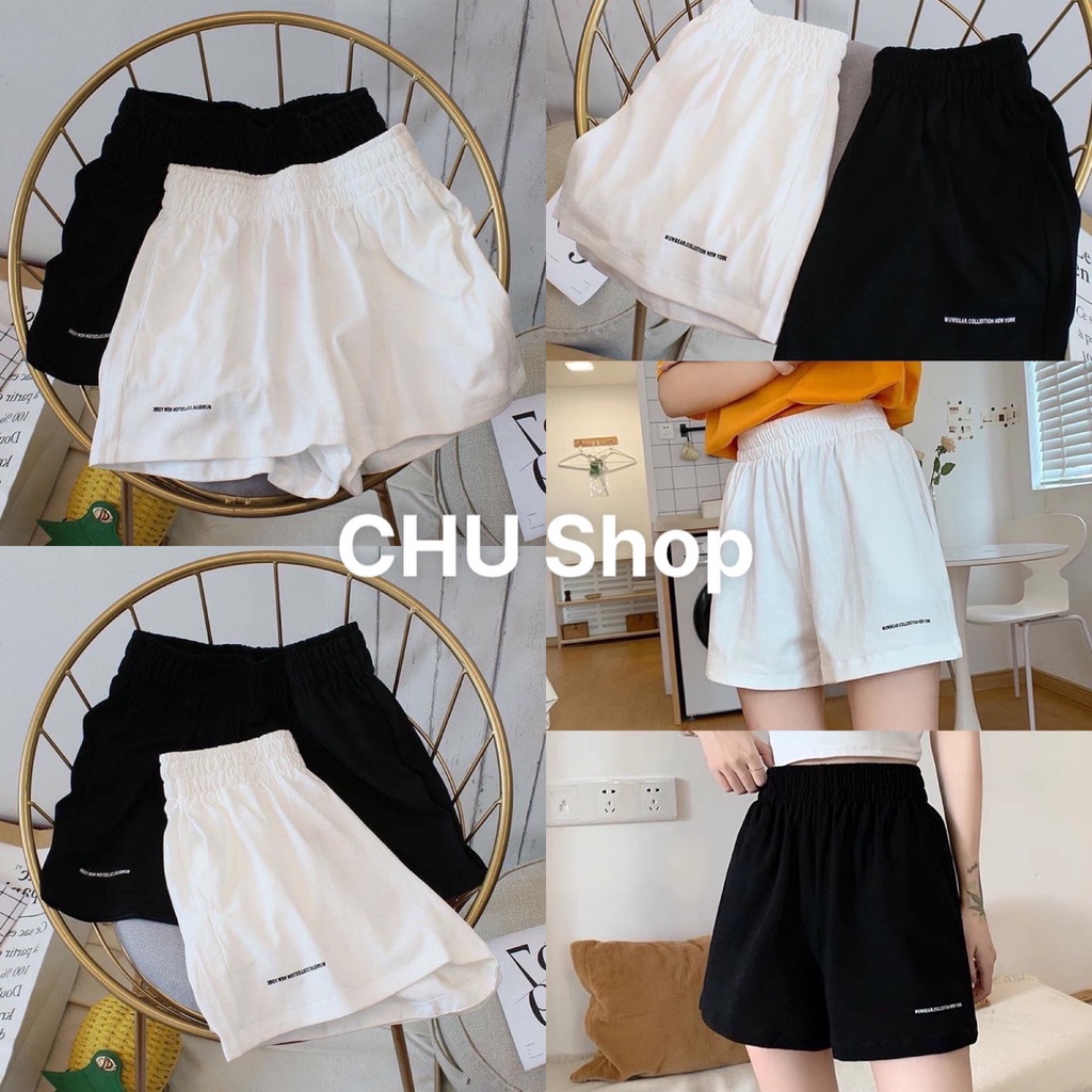 [ Qùa Tặng Là N.Xả Siusop nhé ] Quần short unisex_quần đùi đũi chun thêu | BigBuy360 - bigbuy360.vn