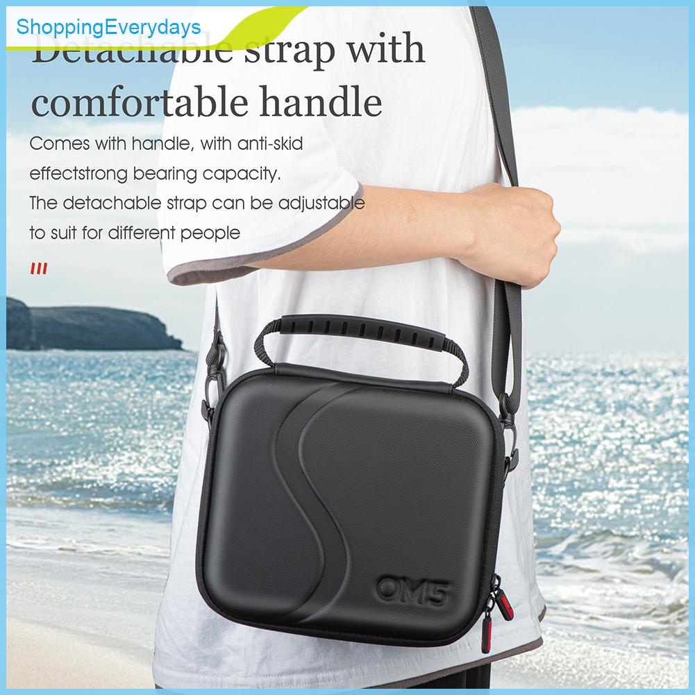 Túi da PU đựng máy bay điều khiển từ xa DJI OM 5 | BigBuy360 - bigbuy360.vn