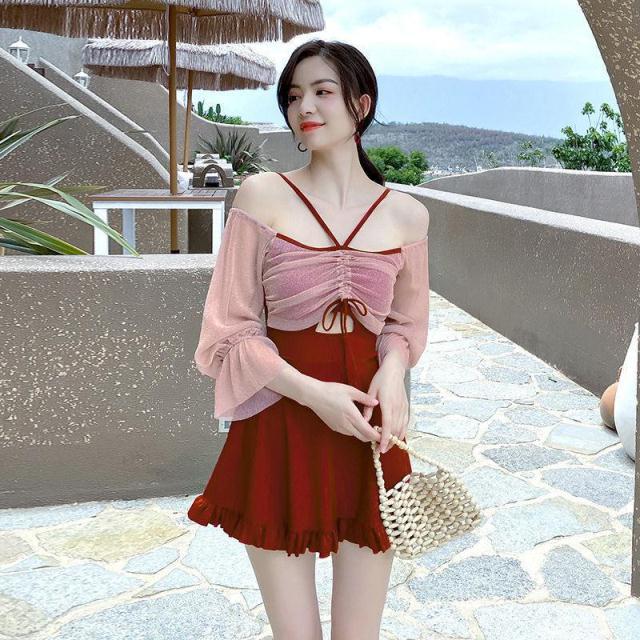 Đồ Bơi Một Mảnh Họa Tiết Lấp Lánh Quyến Rũ Dành Cho Nữ | BigBuy360 - bigbuy360.vn
