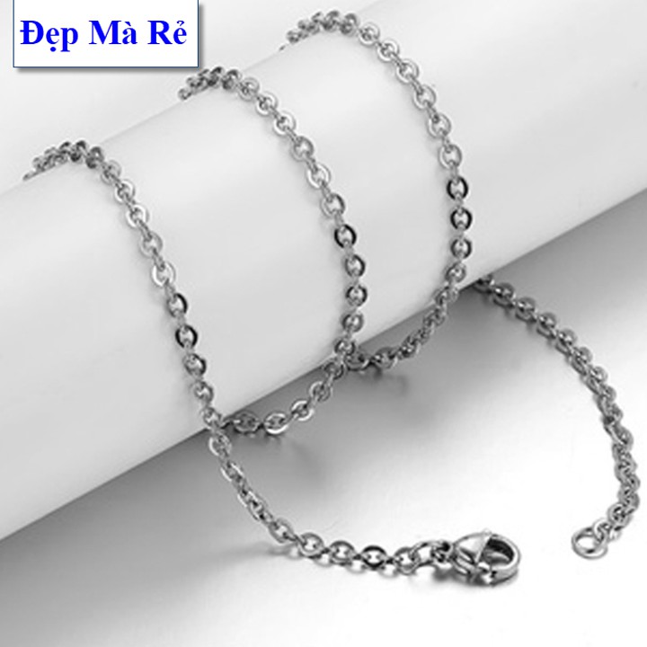 Dây chuyền inox không mặt cho nữ - Cam kết 1 đổi 1 nếu hoen , gỉ sét