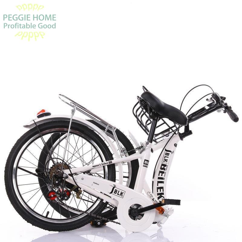 PEGGIE HOMEXe đạp gấp dành cho học sinh người lớn tốc độ thay đổi / 20/22/24/26 inch nam và nữ phụ đi làm hạng nhẹ