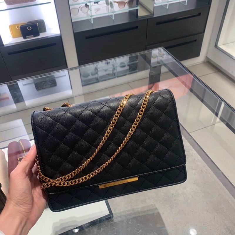 Túi ô trám gập khoá ngang size 27cm