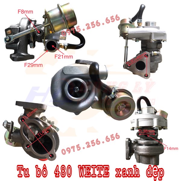 Tu bô 480 Weite xanh đẹp phụ tùng ô tô phụ tùng Hùng Lỳ