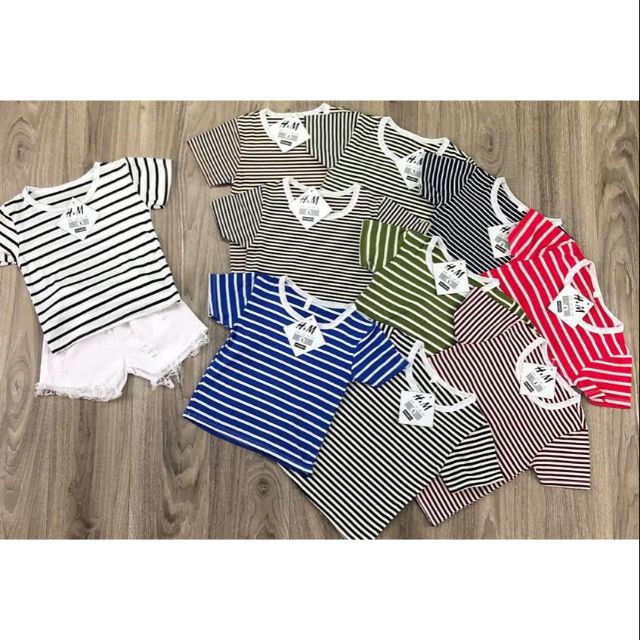Combo áo kẻ HM siêu đẹp