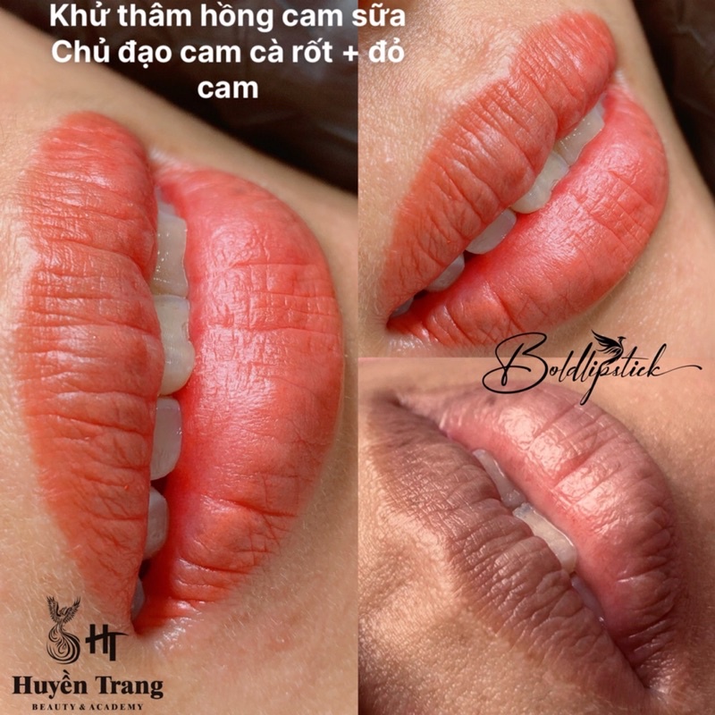 Mực HT khử thâm cho môi, xử lý trổ xanh, trổ đỏ cho mày