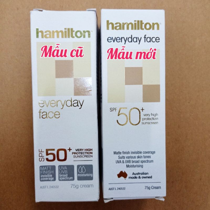 hamilton everyday face cream