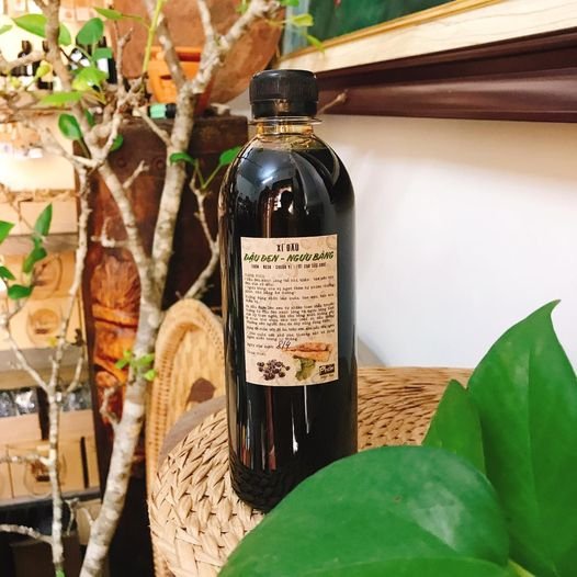 Xì dầu Dược Liệu đậu đen ngưu bàng 500ml