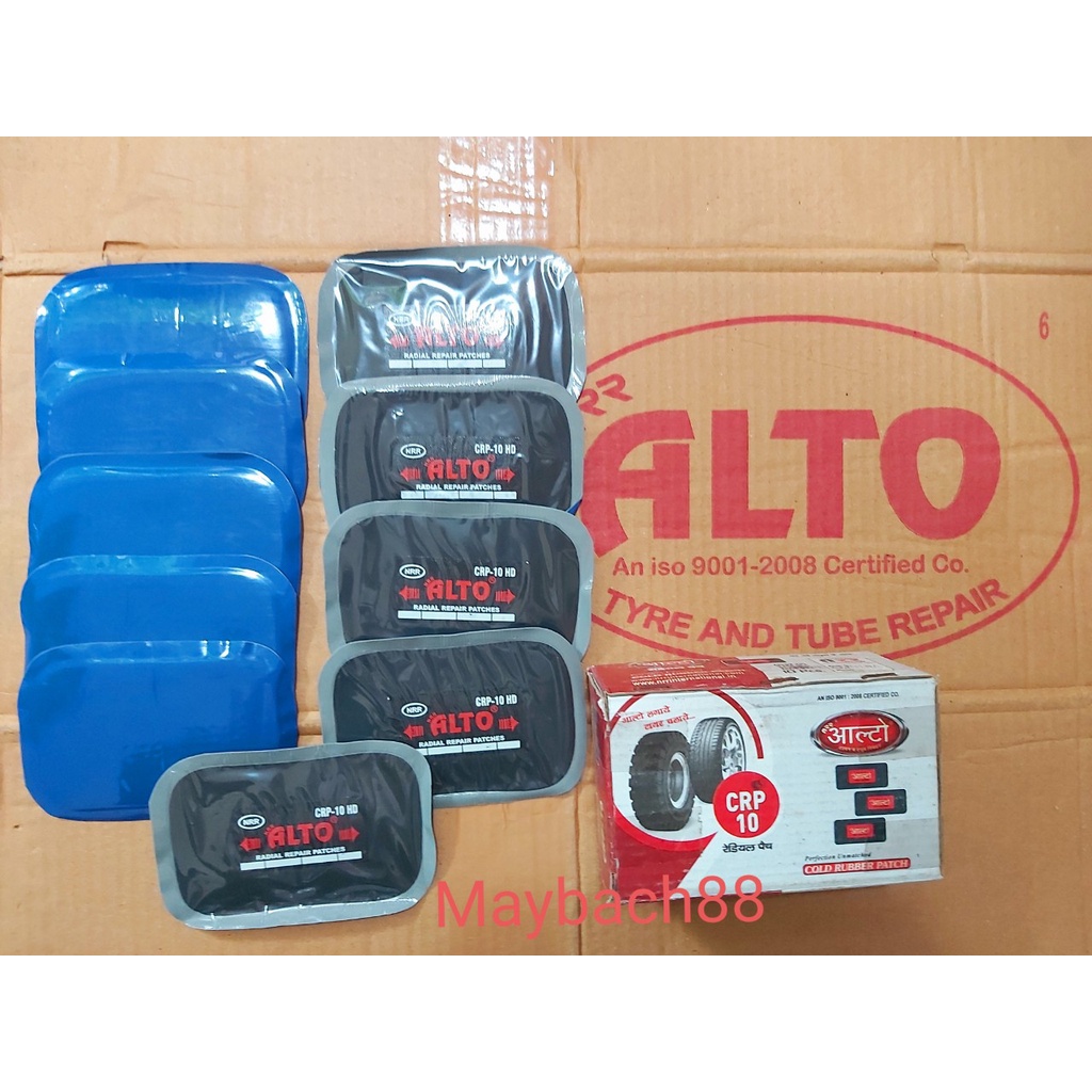 Miếng vá săm, lốp bố chéo vá hông CRP-10 hãng Alto Ấn Độ