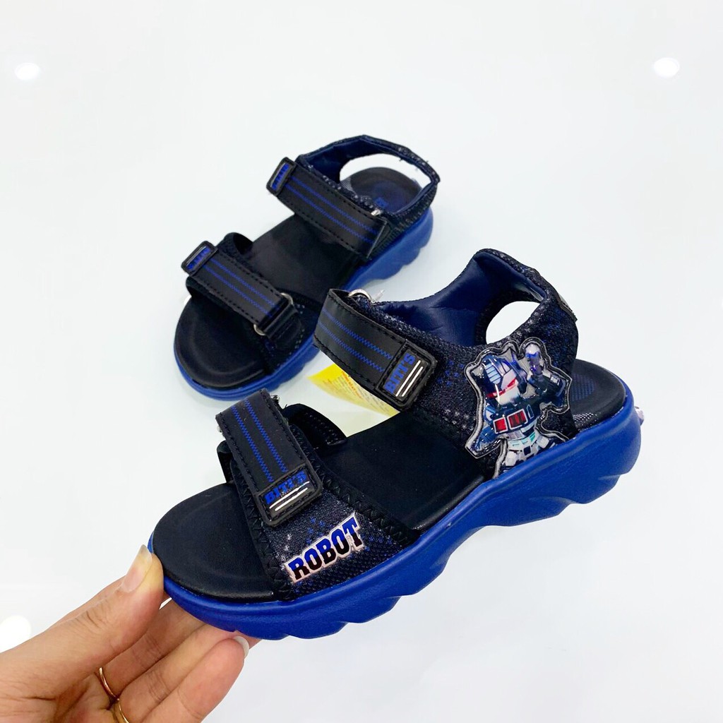 Sandal bé trai BlTIS 28-37 ❤️FREESHIP❤️ Dép quai hậu học sinh ROBOT đế siêu nhẹ DEB005900