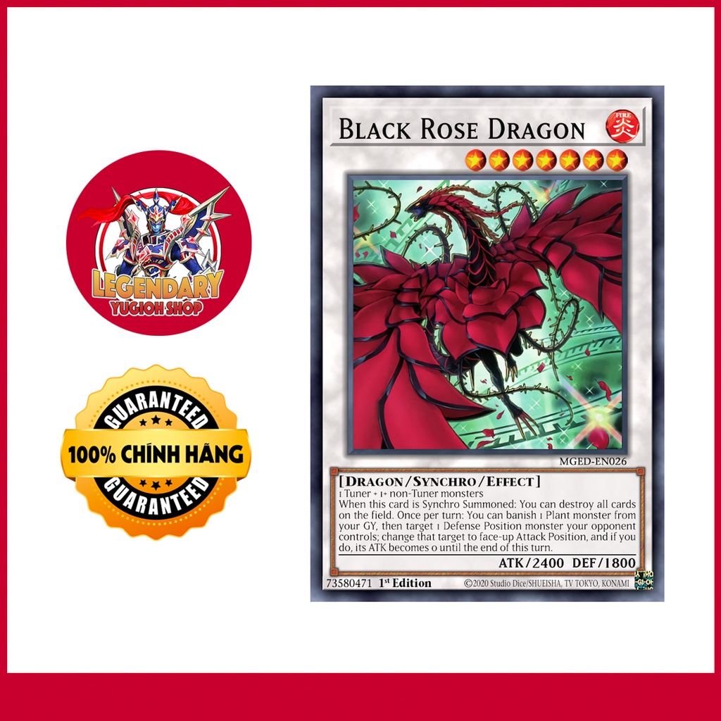 Black Rose Dragon Alternate Art